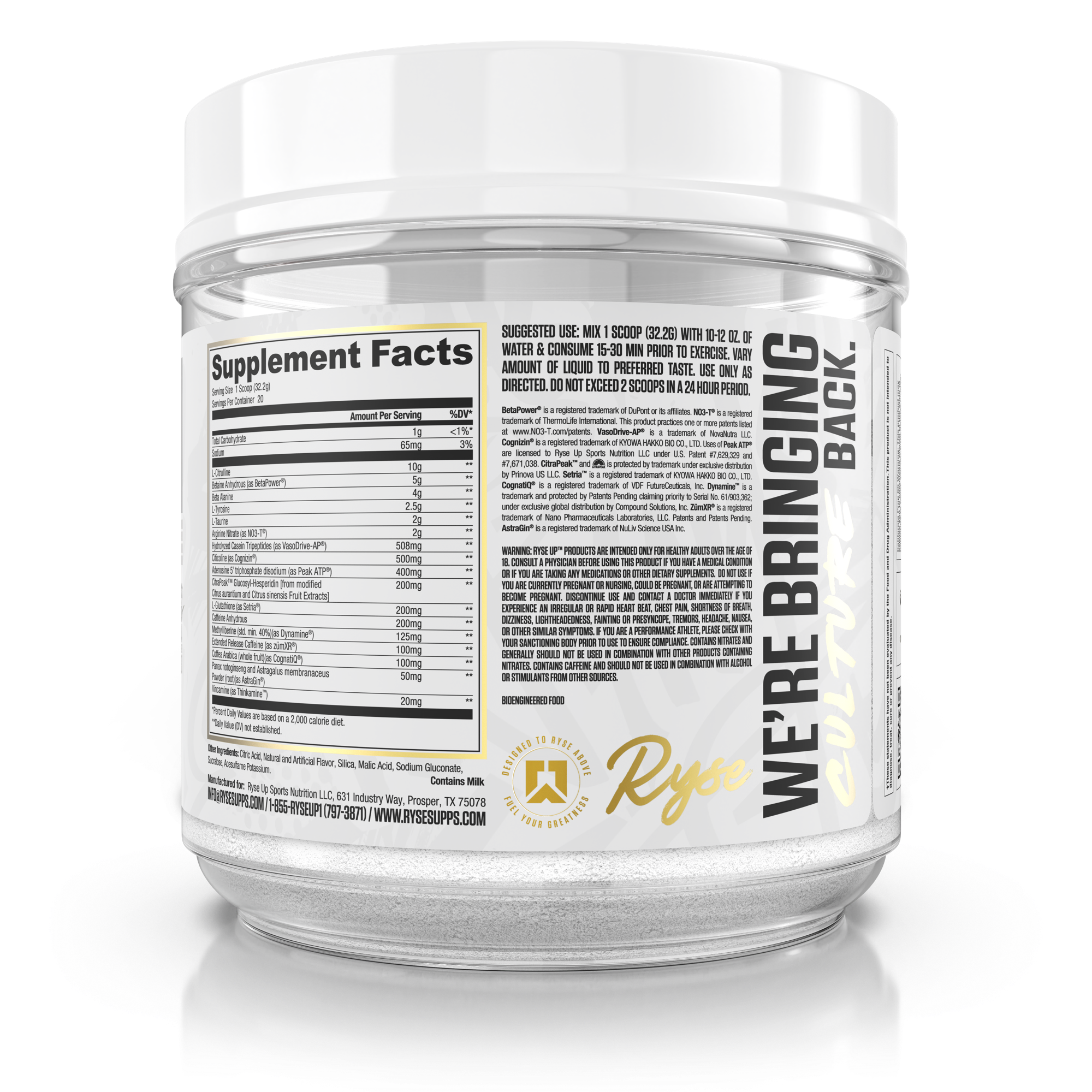 CEO Pre-Workout - Clean Energy